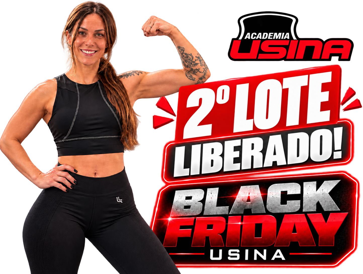 Promoção atual Academia Usina